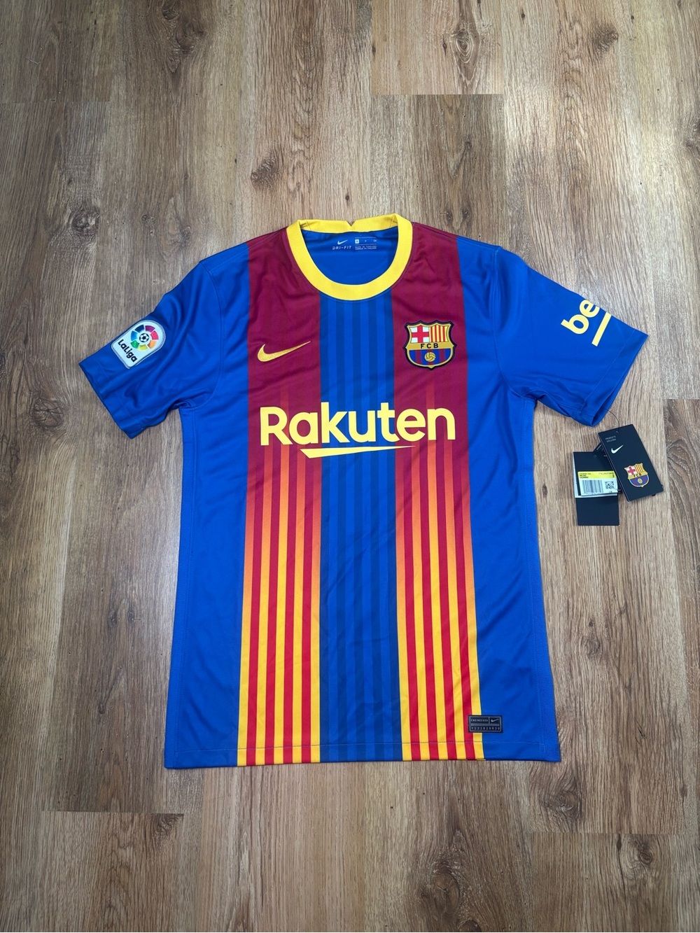 2021 FC Barcelona El Clasico Stadium Jersey Shirt SZ S CK9890-481